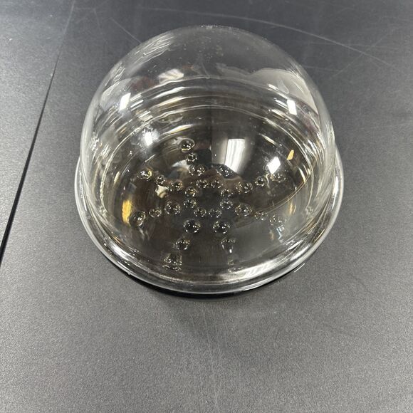 Corning USA Amber Glass Plant Helper Terrarium 8.5” PH-9-S And PH-9-D Full Set - Picture 1 of 4